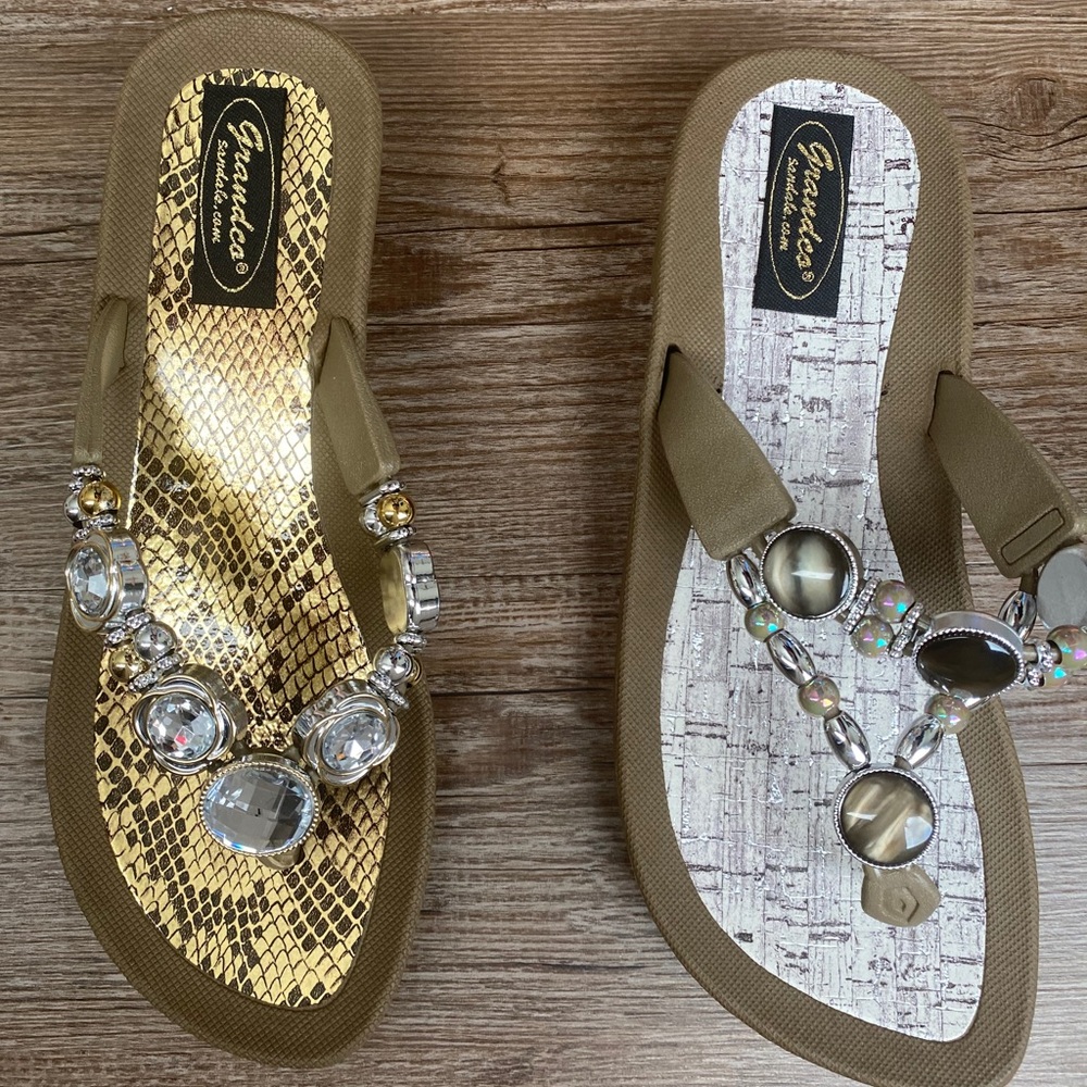 Brown sandals